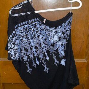 Umgee One Shoulder Shirt